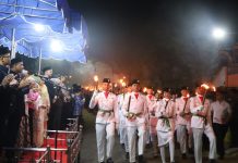 Wali Kota Tanjungbalai dan Wakil Wali Kota Bersama Forkopimda Lepas Pawai Obor Semarak HUT ke-80 RI