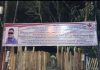 Sejumlah Spanduk Yang terpasang ‘ Koalisi Pembasmi Narkotika’ Raib Diambil OTK