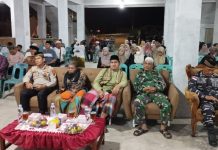 Polsek TBS Ikuti Maulid Nabi Muhammad SAW Bersama Jamaah Mesjid Nurus Husna