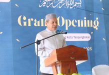 Wali Kota Tanjungbalai Resmikan Kantor Cabang PT. Darul Umroh Alharamain