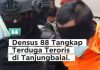 Densus 88 Amankan Seorang Pria Diduga Terlibat Jaringan Teroris Padang Di Tanjungbalai