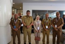 Wali Kota dan Wakil Wali Kota Tanjungbalai Bersama Forkopimda Hadiri Rakornas
