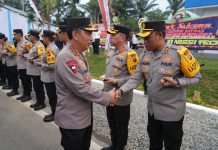 Kapolres Tanjungbalai Hadiri Kunjungan Kerja Kapolri di Mapolda Sumut