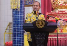 Imlek 2577, Wali Kota Tanjungbalai Mahyaruddin Salim Kunjungi Vihara Tri Ratna