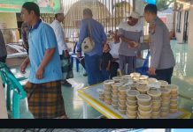 Wujud Kepedulian, Polres Tanjung Balai Sebar Ratusan Cup Takjil