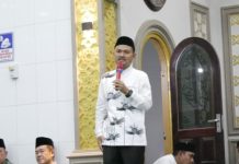 Safari Ramadhan di Masjid Nurul Ikhwan, Wali Kota Mahyaruddin Salim Sampaikan Program Prioritas