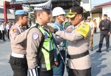 Polres Tanjungbalai Gelar Pasukan Operasi Ketupat Toba 2026