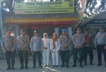 Pastikan Mudik Aman, Personel Gabungan Siaga 24 Jam di Stasiun Kereta Api Tanjung Balai