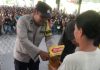 Jelang Idul Fitri, Polres Tanjungbalai Hadiri Penyaluran 1.000 Paket Sembako