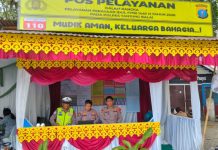 Pastikan Keamanan Menjelang Lebaran, Kasatgas Preventif Polres Tanjung Balai Cek Kesiapan Pos Pengamanan
