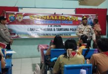 Penerimaan Polri 2026, Sat Binmas Polres Tanjung Balai Sambangi Pelajar SMA Methodist II