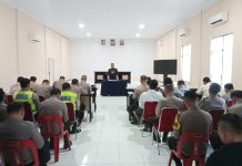Perkuat Iman dan Karakter, Personel Polres Tanjung Balai Gelar Pembinaan Rohani