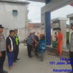 Polres Tanjung Balai Jaga Ketat SPBU Sudirman