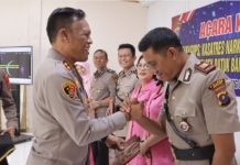 Polres Tanjung Balai Gelar Kenal Pamit Pejabat Utama
