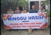 Polres Tanjungbalai Berbagi Kepada Masyarakat melalui Minggu Kasih