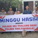 Polres Tanjungbalai Berbagi Kepada Masyarakat melalui Minggu Kasih