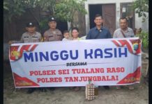 Polres Tanjungbalai Berbagi Kepada Masyarakat melalui Minggu Kasih