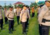 Kapolres Tanjung Balai Hadiri Apel Akbar Sabuk Kamtibmas di Mapolda Sumut