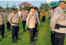 Kapolres Tanjung Balai Hadiri Apel Akbar Sabuk Kamtibmas di Mapolda Sumut