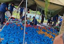 LANAL TBA SEMBELIH 15 Ekor Sapi 30 Ekor Kambing Dibagikan Dengan Penuh Suka Cita