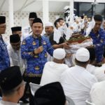 Tepung Tawar 134 Jemaah Calon Haji, Wali Kota Mahyaruddin Titip Doa Untuk Kota Tanjungbalai Semakin Baik