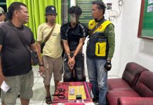 Penangkapan pengedar Narkoba jenis sabu-sabu oleh gabungan Tim Satgas Bais dan Intel Kodim 0208/Asahan