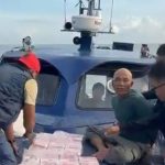 Polisi Dan Bea Cukai Hentikan Sampan Kaluk Pembawa 30 KG Sabu Diperairan Asahan Tanjungbalai