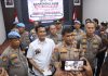 Polres Tanjungbalai Gelar Konferensi Pers Hasil Kegiatan Rutin Yang Ditingkatkan (KRYD)