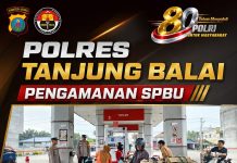 Pastikan Stok BBM Aman dan Distribusi Lancar, Polres Tanjungbalai Amankan SPBU