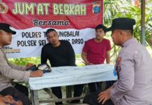 Polsek Sei Tualang Raso Gelar Kegiatan Jumat Curhat, Ajak Masyarakat Jaga Kamtibmas