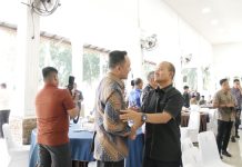 Wali Kota Tanjungbalai Hadiri Pisah Sambut Danlanal TBA