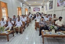 Dukung Ketertiban dan Ekonomi Pasar, Kapolsek Teluk Nibung Hadiri Musda APPSI Kota Tanjung Balai