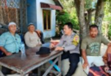 Bhabinkamtibmas Kelurahan Sumber Sari Ajak Warga Aktifkan Kembali Pos Kamling
