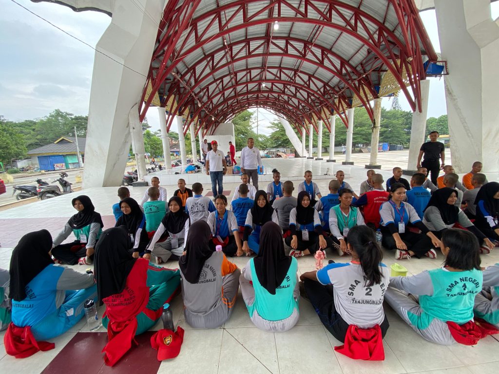 Ket foto : Sesi Latihan Paskibraka Tanjungbalai Tahun 2026 berjalan dengan baik/ist