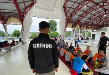 Wadanki 3/B Brimob Tanjungbalai Pimpin Langsung Pemusatan Latihan Paskibraka 2026