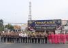 Kapolres Tanjungbalai Pimpin Upacara Kenaikan Pangkat Pengabdian Personil Polres Tanjungbalai
