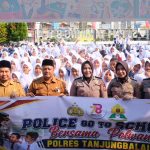 Sambut Hari Jadi Ke-78, Polwan Polres Tanjung Balai Gelar Police Go To School