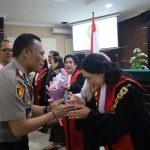 Dihadiri Kapolres Pengambilan Sumpah Jabatan Ketua Pengadilan Kota Tanjungbalai Karolina Selfia Br Sitepu,SH,M.H