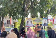 Wakil Wali Kota Tanjungbalai Tinjau Gerakan Pangan Murah di Kelurahan Sijambi