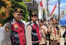 Patroli Samapta Polres Tanjungbalai Sambangi SMPN 1, Imbau Pelajar Jauhi Tawuran hingga Bullying