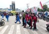 Sat Lantas Polres Tanjungbalai Gelar Patroli Siang, Jaga Kondusivitas Kota