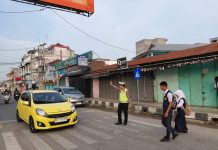 Sat Lantas Polres Tanjung Balai Turun ke Jalan, Amankan Arus Lalu Lintas Padat Pagi