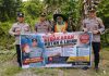 Antisipasi Karhutla, Sat Binmas Polres Tanjungbalai Imbau Warga Tidak Bakar Lahan