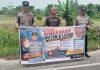 Himbau Warga Tak Bakar Lahan, Sat Binmas Polres Tanjung Balai Gencarkan Sosialisasi Karhutla