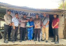 Polres Tanjungbalai Salurkan Bantuan Sembako dan Tali Asih Lewat Program Minggu Kasih