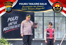 Gelar Apel Pagi, Wakapolres Tanjungbalai Minta Anggota Jauhi Segala Bentuk Pelanggaran