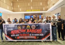 Sambut Hari Jadi Polwan ke-78, Polres Tanjungbalai Gelar Nobar Bersama Film “Autopsy”