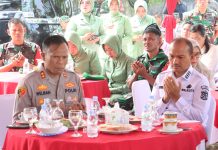 Kapolres Tanjungbalai bersama Walikota Tanjungbalai Hadiri Peresmian Rumah Dinas Makoramil 17/DB