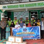 Sambut Hari Lantas ke-71, Satlantas Polres Tanjungbalai Salurkan Bantuan Sembako ke Panti Asuhan dan Warga