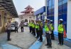 Personel Sat Lantas Polres Tanjung Balai Gelar Gatur Pagi